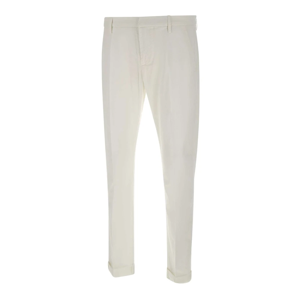 Dondup Men's White Gaubert Trousers