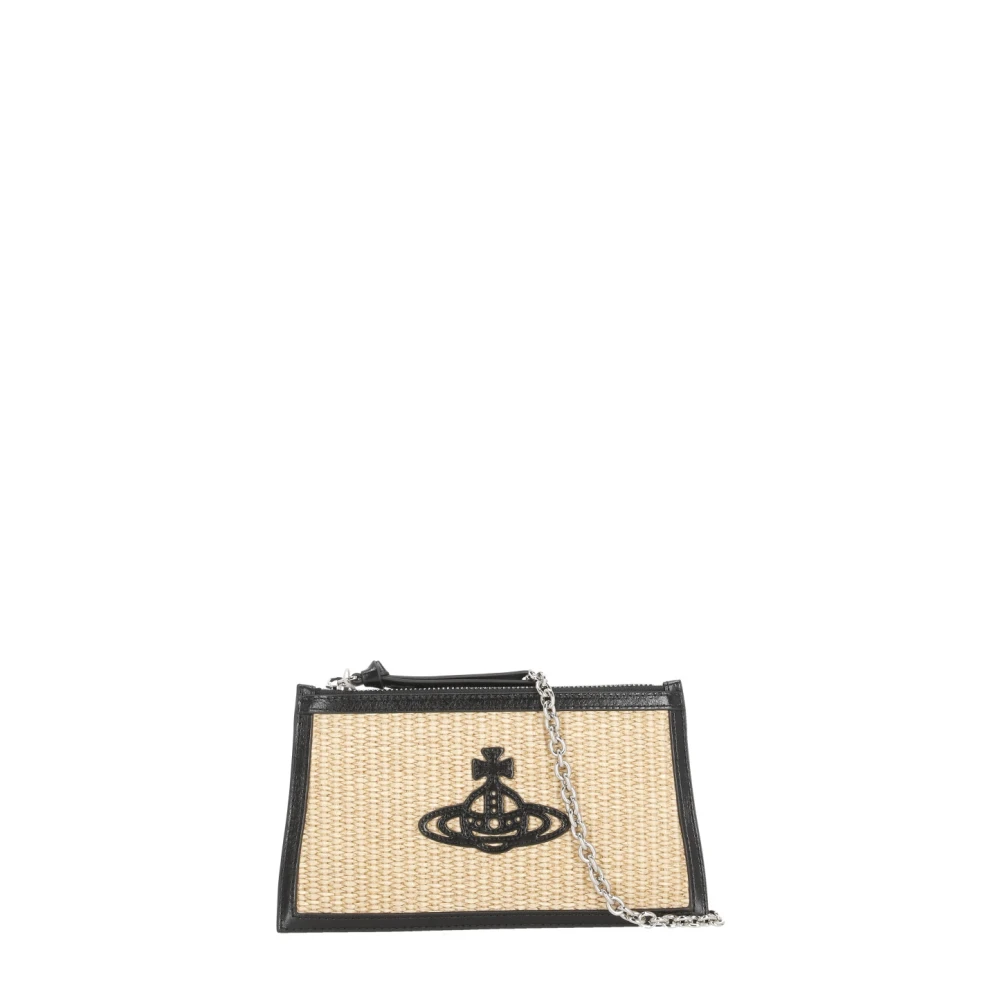 Vivienne Westwood Women's Beige Rafia Pochette