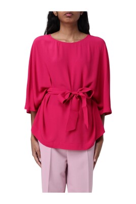 pink-blouse-with-3-4-sleeves