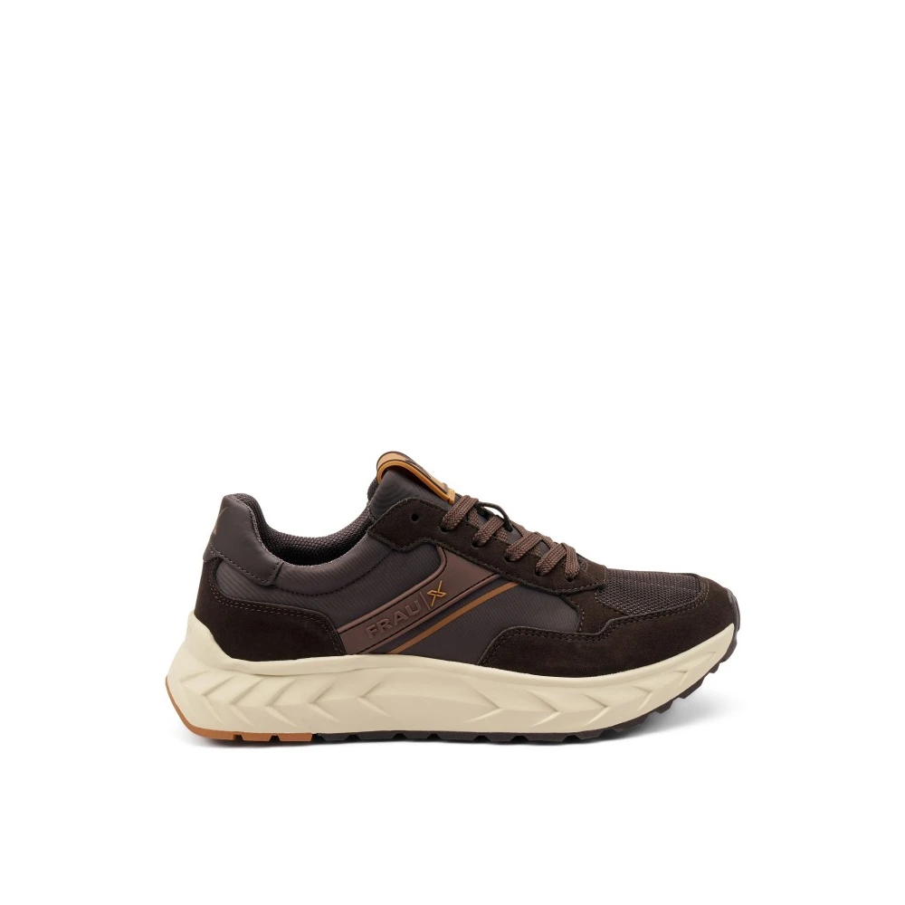 Frau Hybride Cross Sneakers in Chocolade Heren Schoenen Bruin