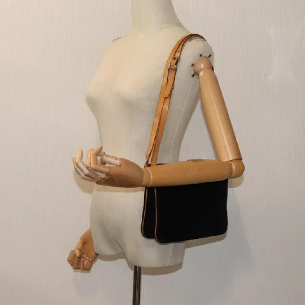 Celine Vintage Pre-owned Canvas celine-bags Black Dames