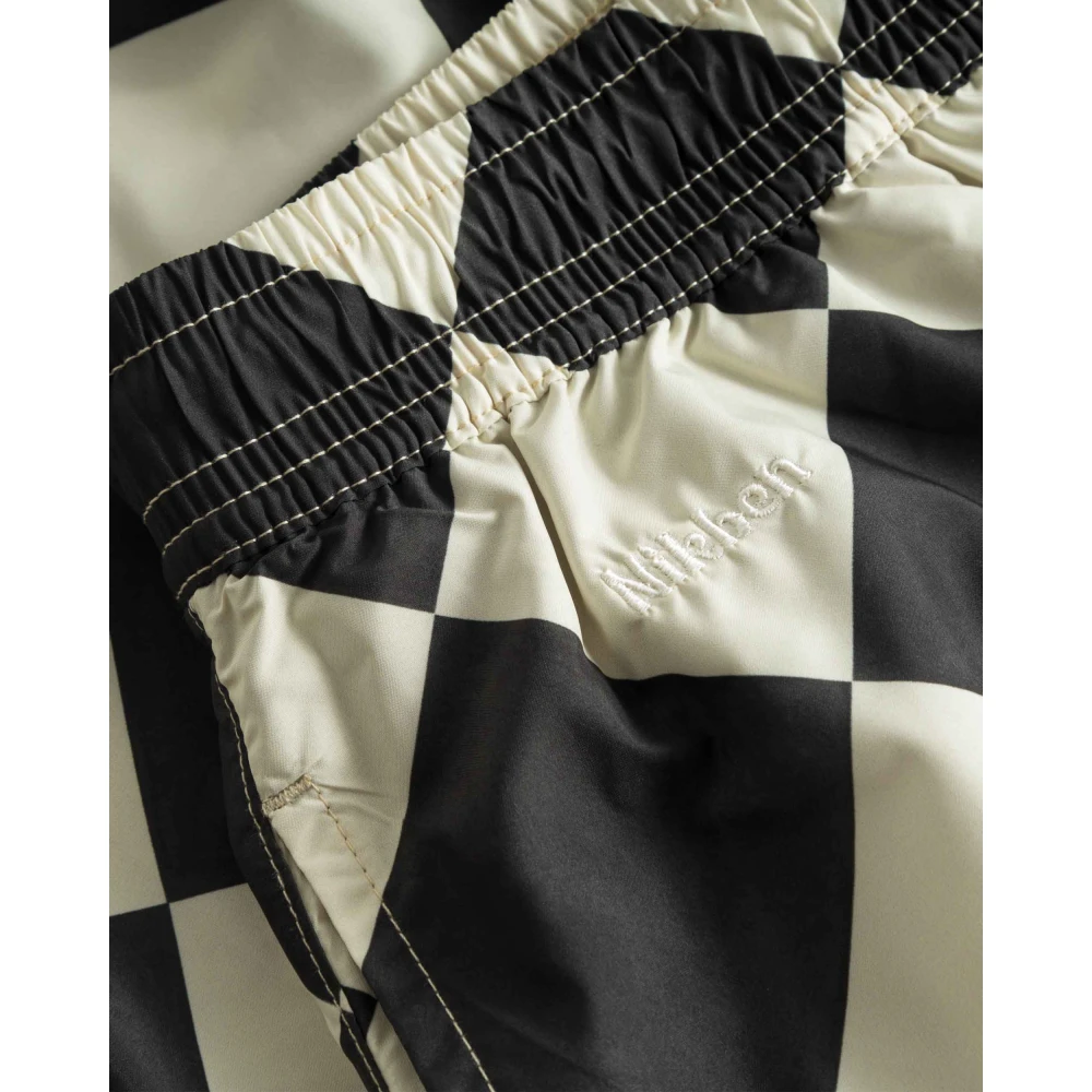 Nikben Eco Zwembroek Zwart Wit Multicolor Dames