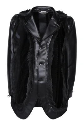 Faux-fur Details Jacket