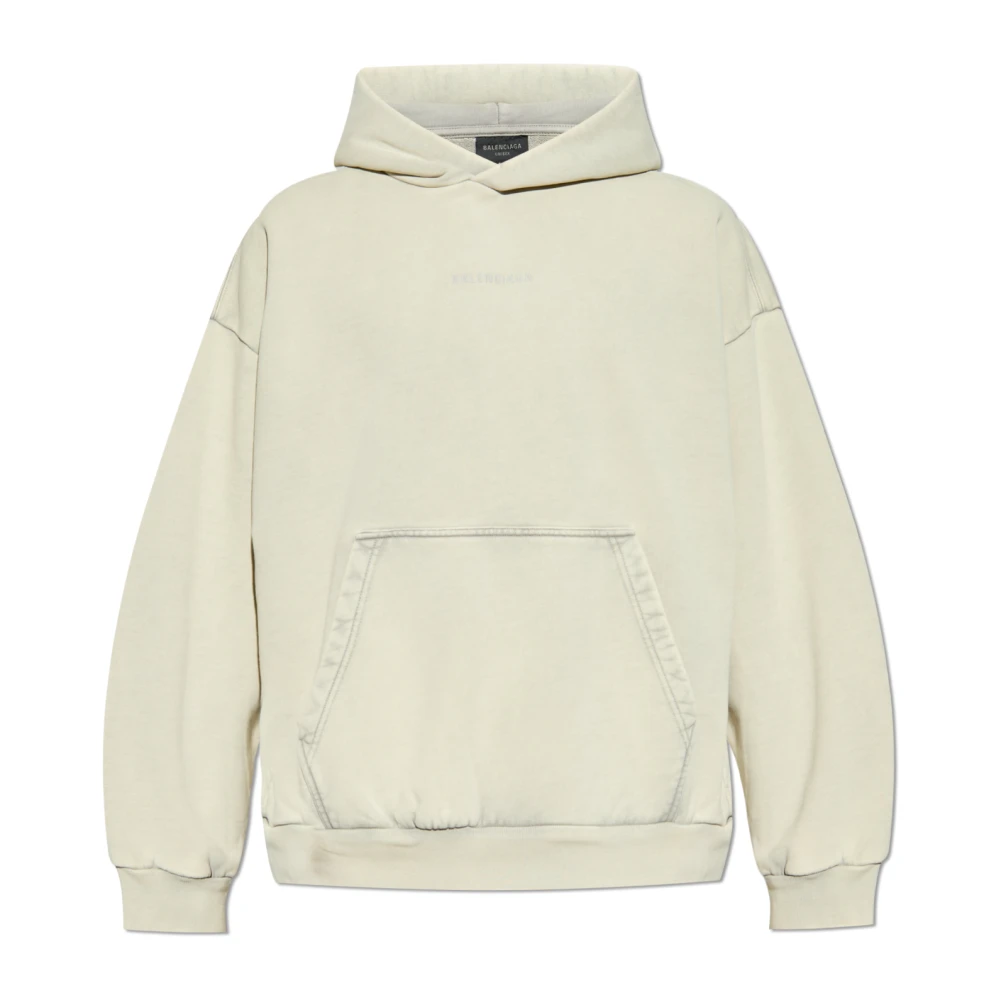 Balenciaga Hoodie Beige, Herr