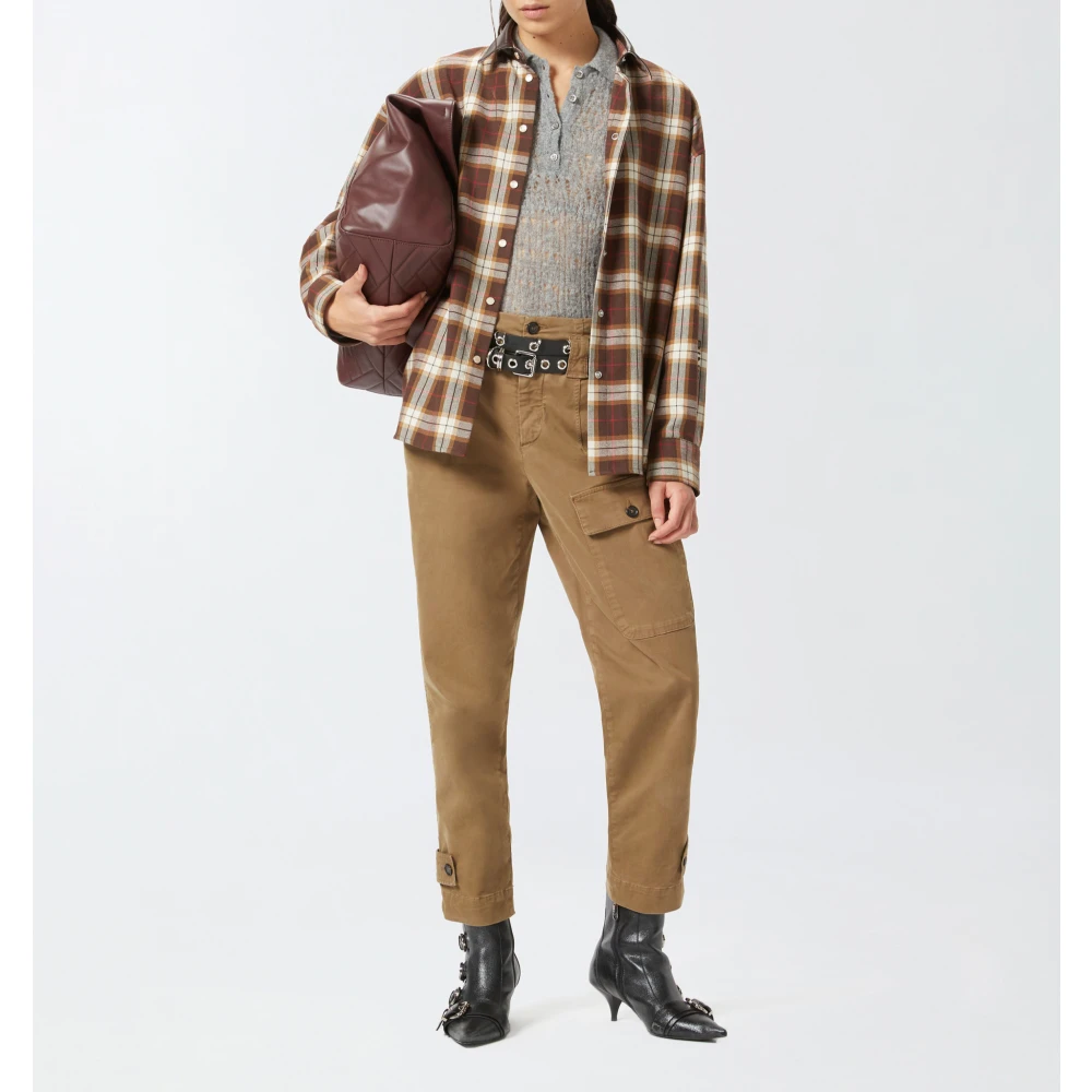 pinko Globo Broek Brown Dames
