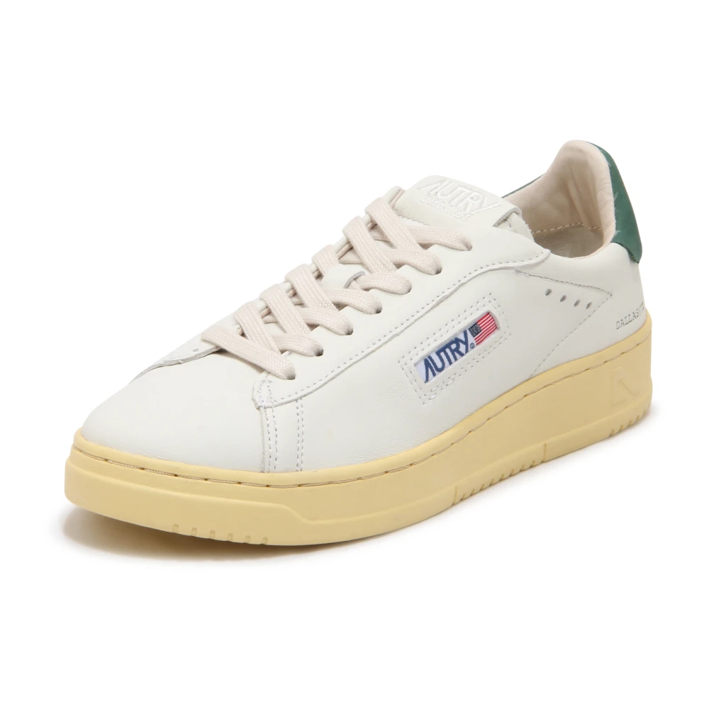Autry Dallas Low WO Vintage Effect Dames Schoenen Wit