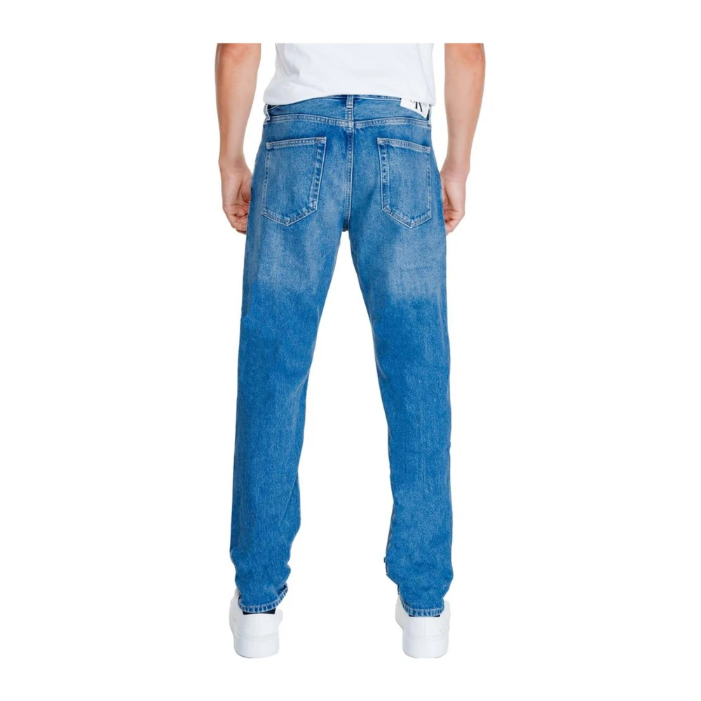 Calvin Klein Jeans Blauwe Katoenmix Jeans Collectie Blue Heren