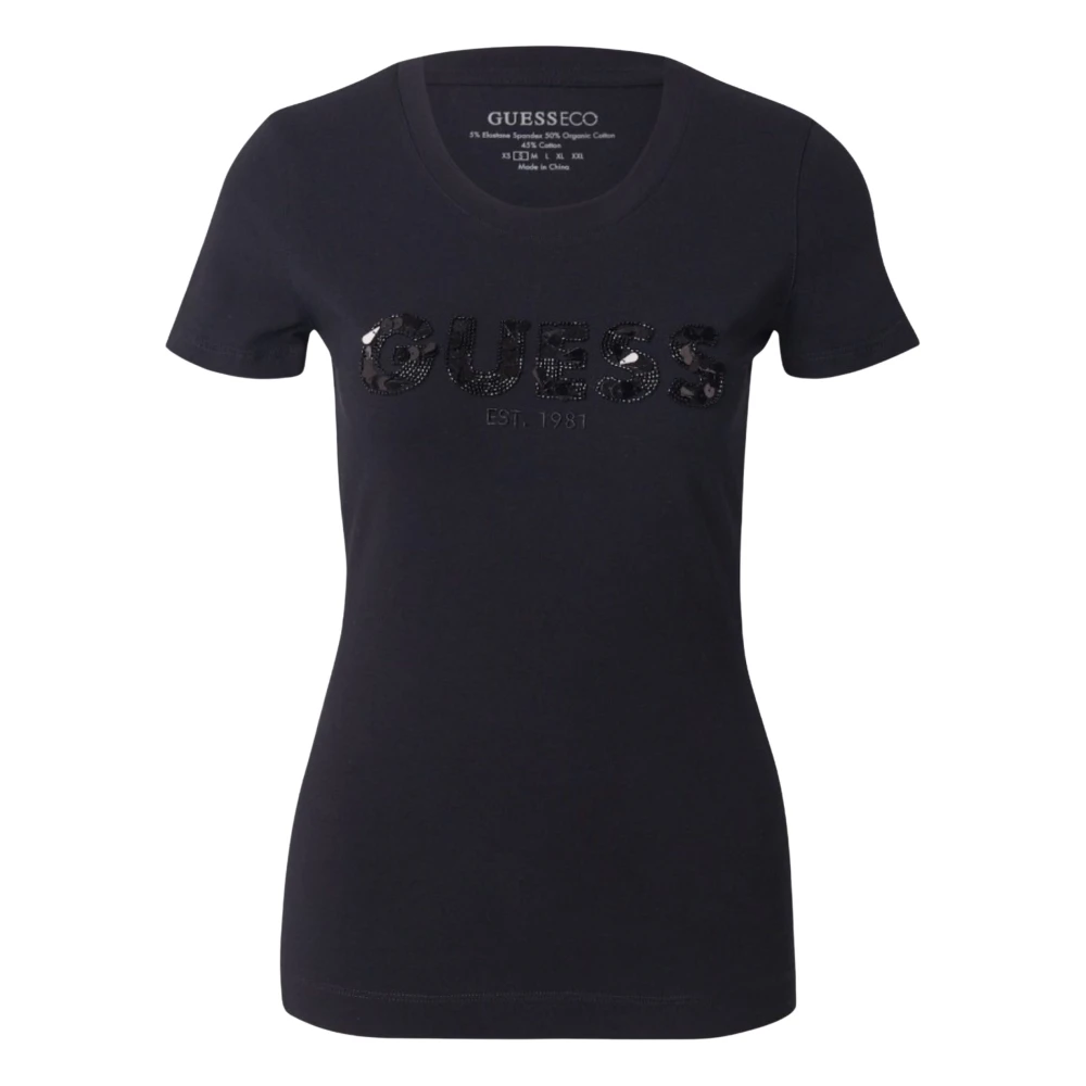 Guess - Tops > T-Shirts - Blue - Guess - Modalova