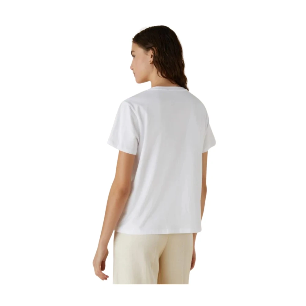 Marella Brezza Casual T-shirt White Dames