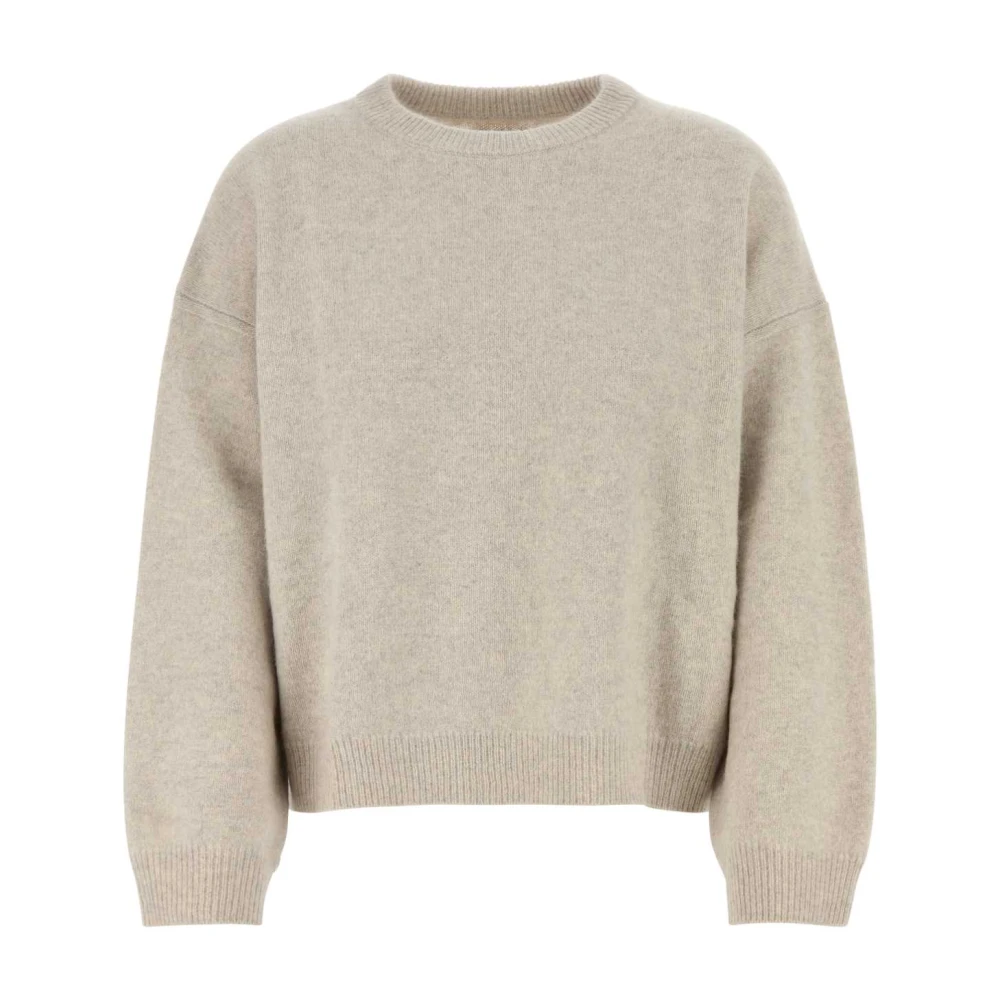 Loulou Studio Stijlvolle Gebreide Trui voor Vrouwen Beige Dames