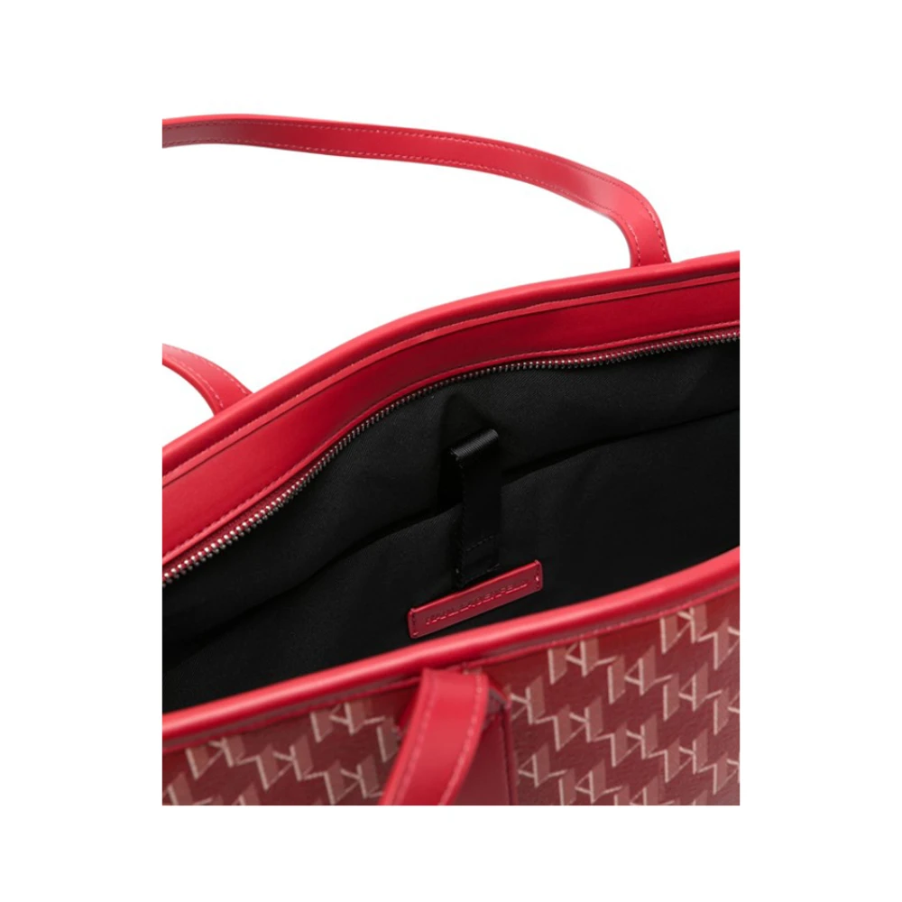 Karl Lagerfeld K Voyage tote tas Red Dames