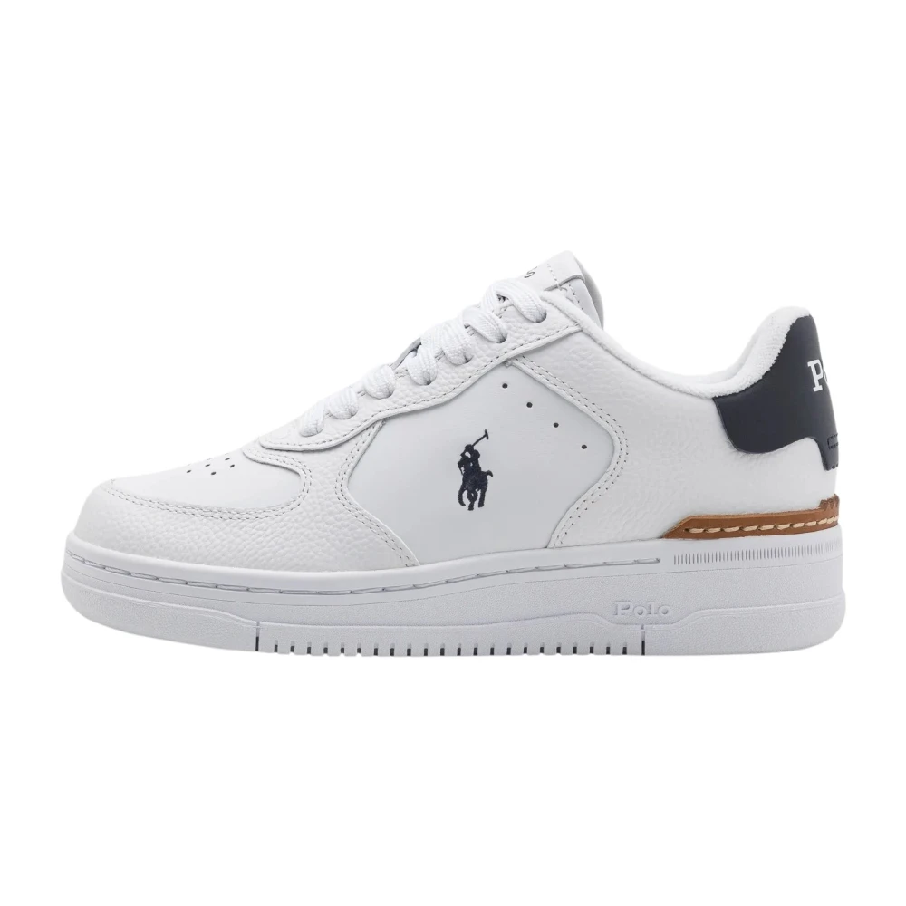 Ralph Lauren Uomo Bianco Scarpe, 44 Eu, New,