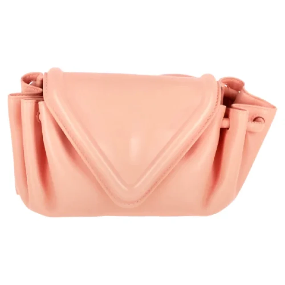 Bottega Veneta Vintage Pre-owned Leather shoulder-bags Pink Dames