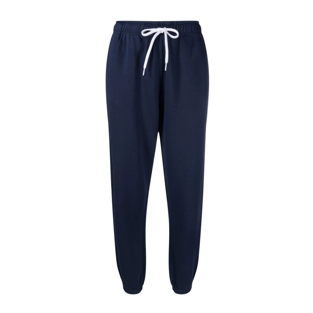 Polo Ralph Lauren Blauwe Fitness Enkel Atletische Broek Blue Dames