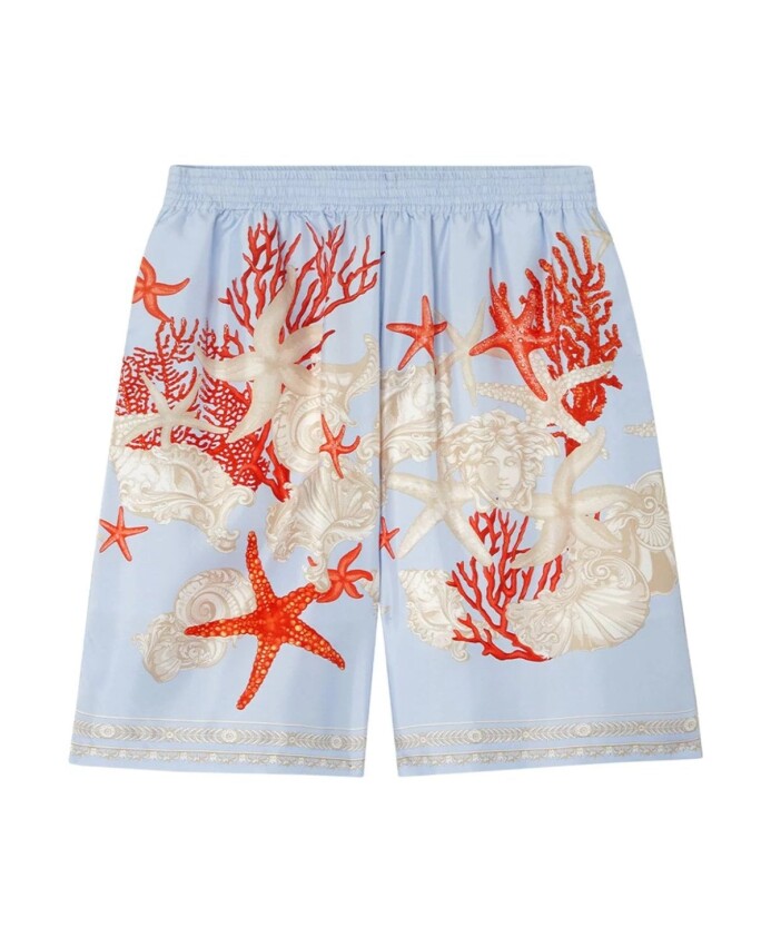 blue-silk-barocco-sea-print-shorts