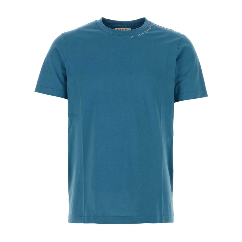 Marni T-Shirts Blue Heren