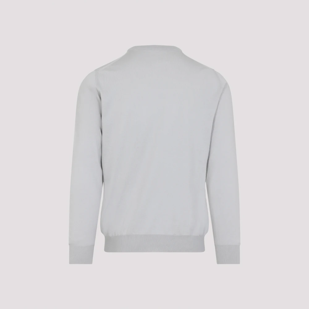 Kiton IJs Grijs Pullover Sweater Gray Heren
