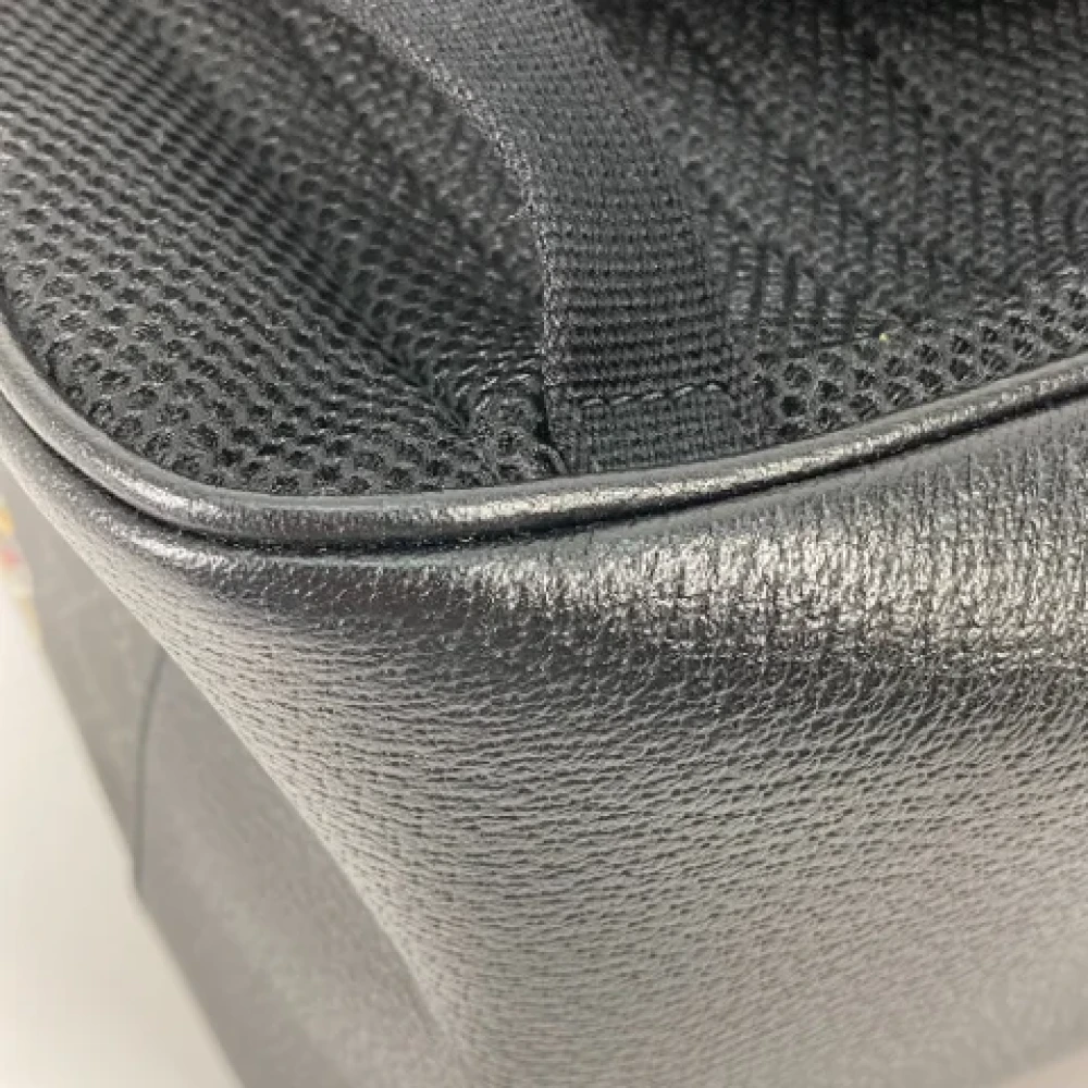 Gucci Vintage Pre-owned Canvas gucci-bags Black Heren