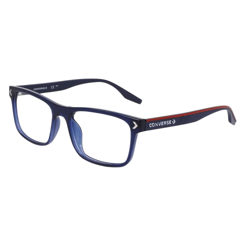 Converse Blue Glasses, Male, 53 Mm, Rectangle Eyeglasses