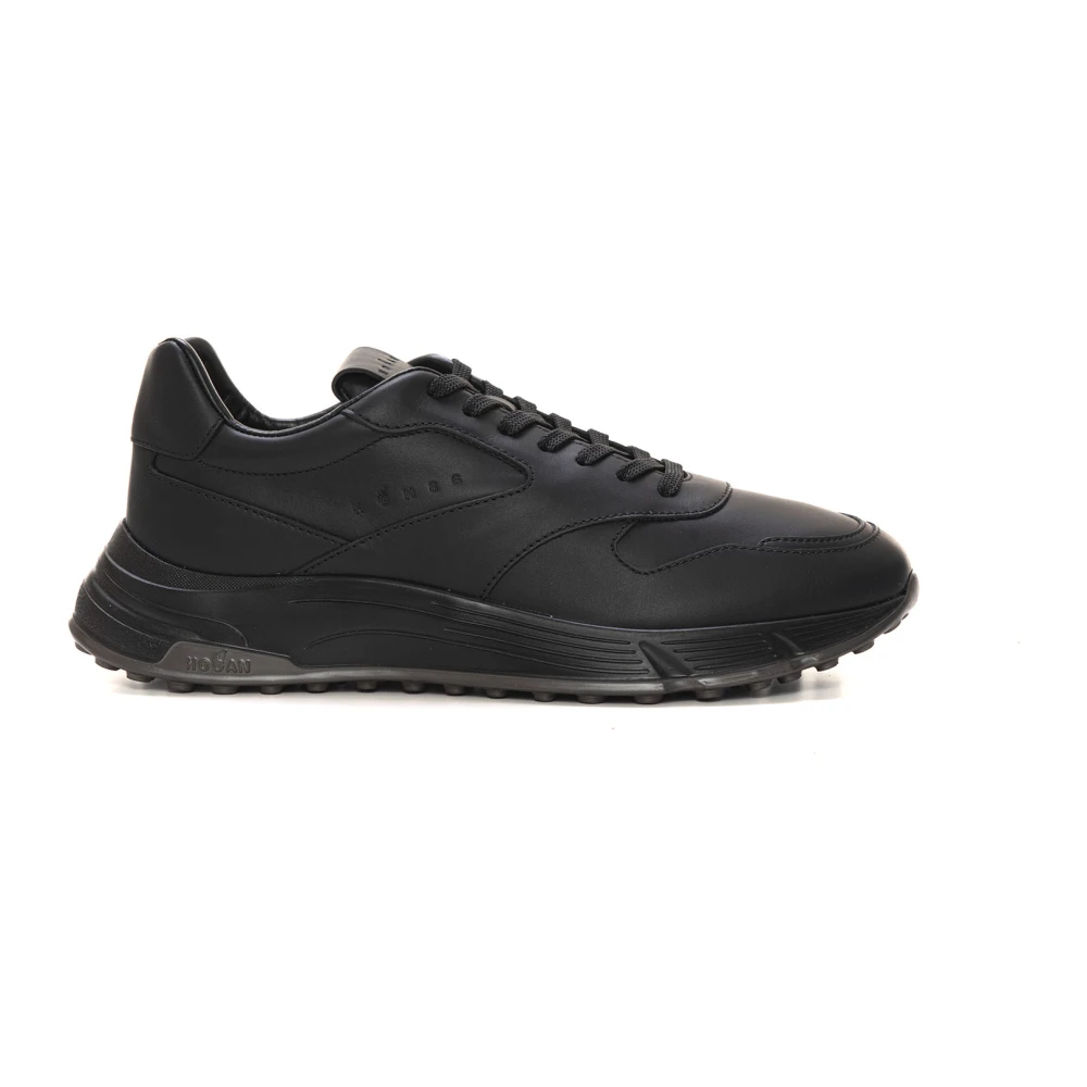 Hogan Hyperlight Leren Sneakers Heren Schoenen Zwart
