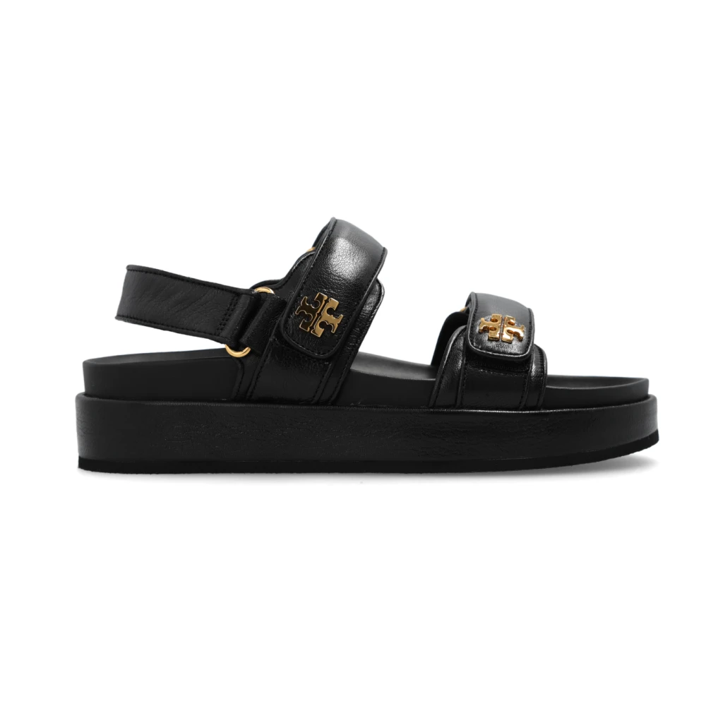 Tory Burch Women's Black Flat Sandals, 2 Uk, Kira Sport Sandal