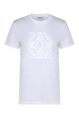 BRAVO Broderad bomulls-T-shirt