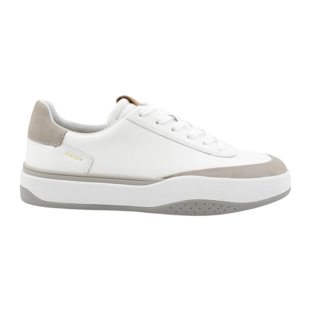 Geox Hombre Blanco Zapatos, Talla: 41 Eu