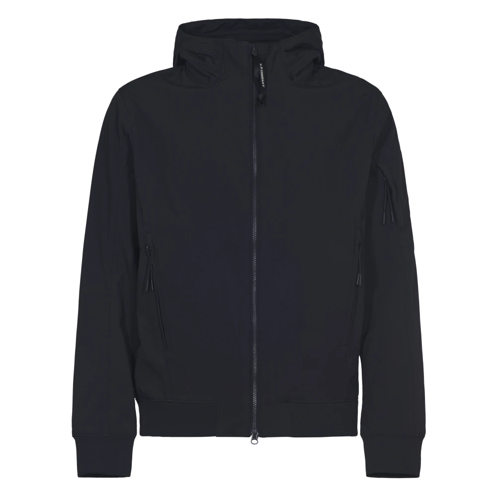 C.P. Company Zwarte Shell-R Hoodie Black Heren