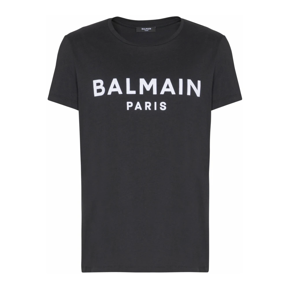 Balmain - Tops > T-Shirts - Black - Balmain - Modalova