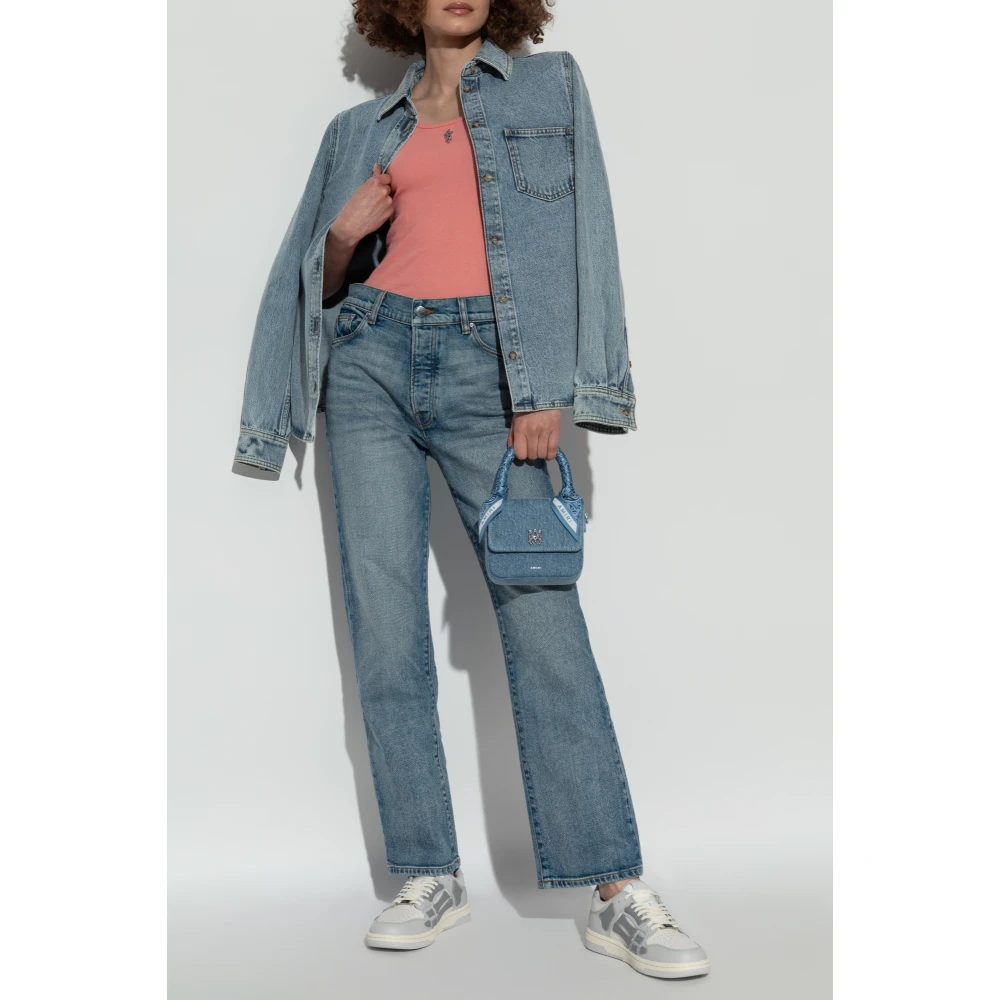 Amiri Ribtop Pink Dames