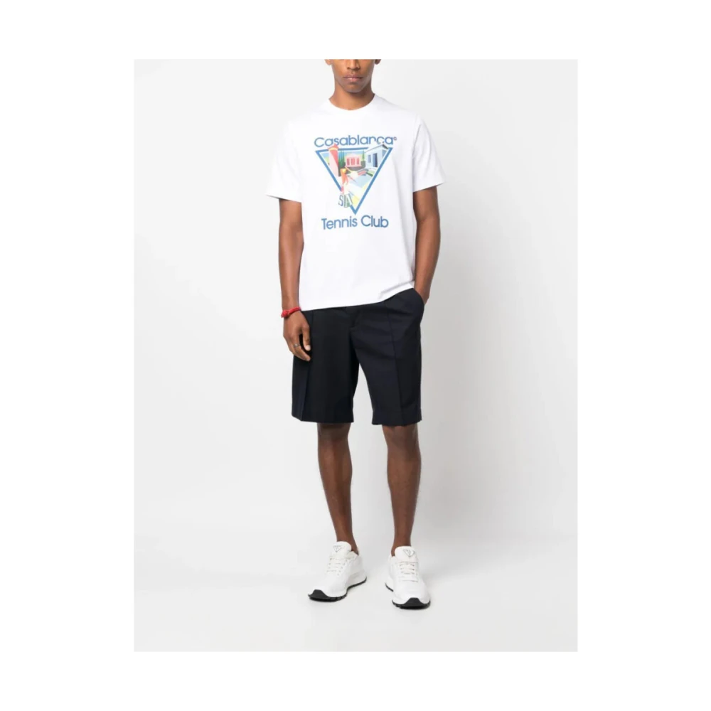 Casablanca La Joueuse T-Shirt White Heren