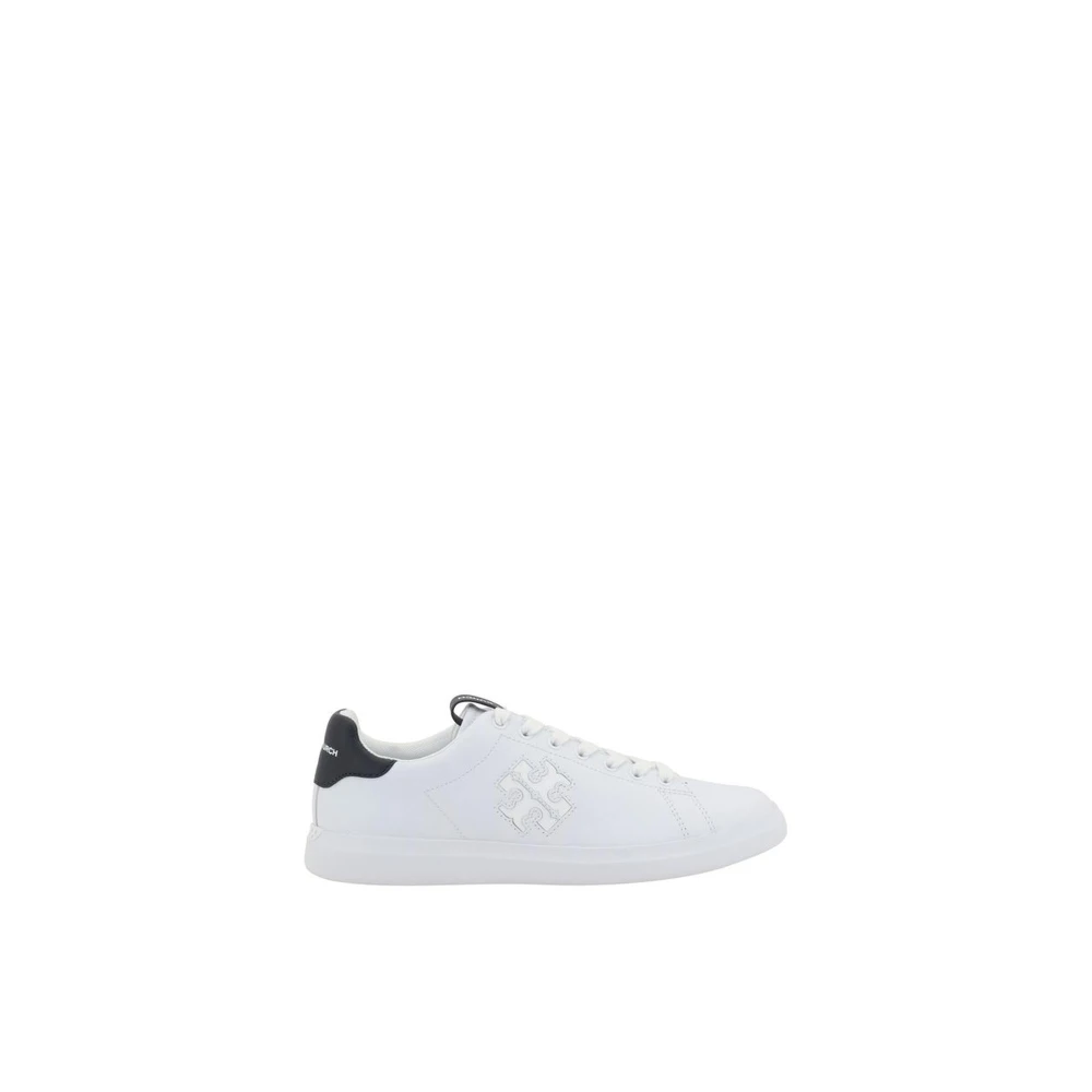 Tory Burch Leren Court Sneakers Dames Schoenen Wit