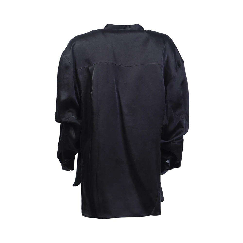 IRO Zwarte Overhemden 24Wwp18Jarila Black Dames
