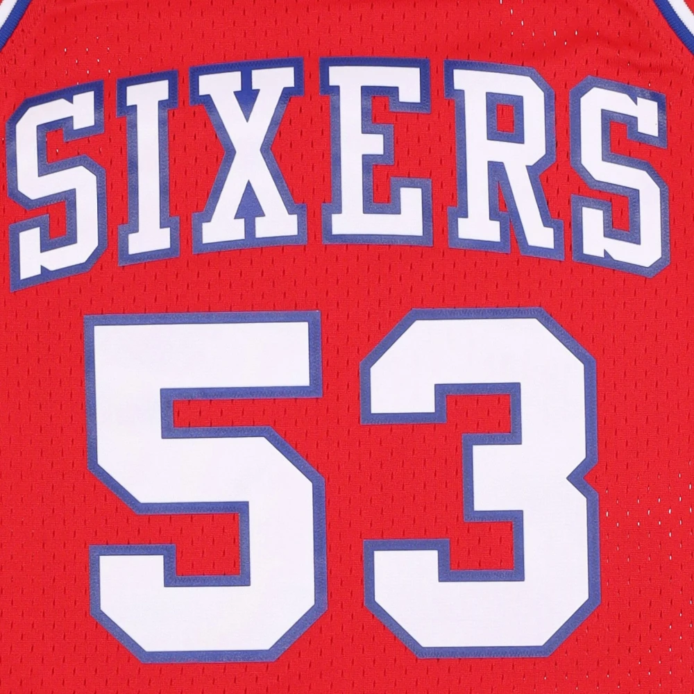 Mitchell & Ness NBA Basketbal Tanktop Hardwood Classics Red Heren