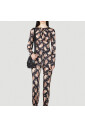 top-jersey-floral-avec-style-avant-garde