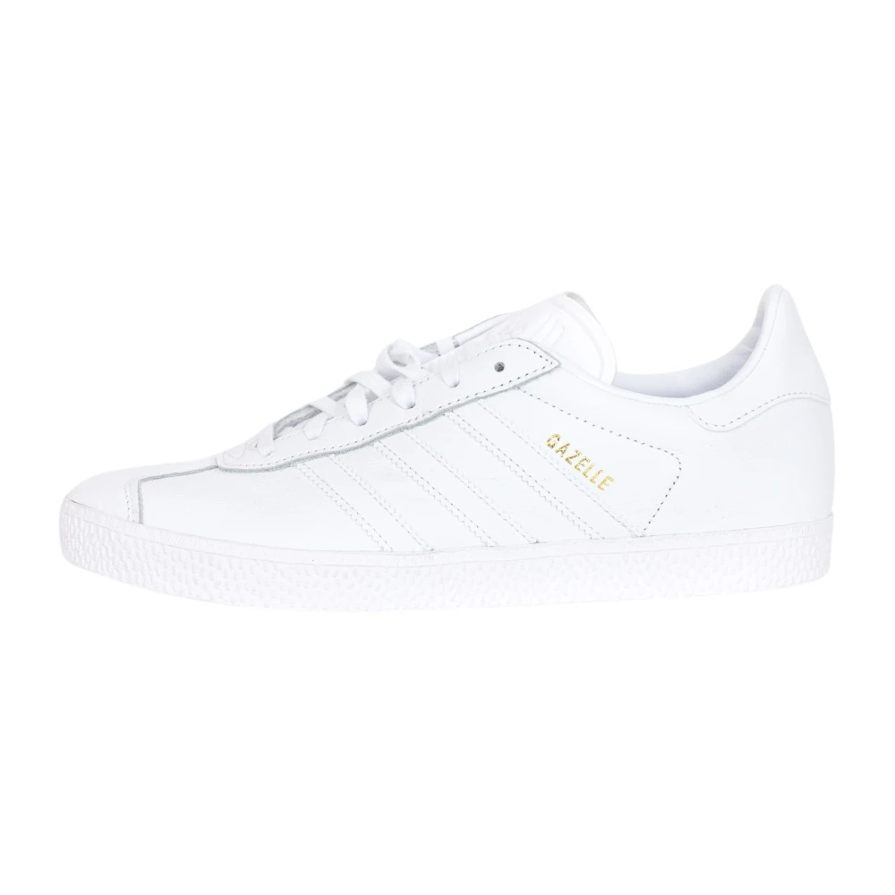 Adidas Originals Vita Gazelle Sneakers Vårsamling White, Unisex