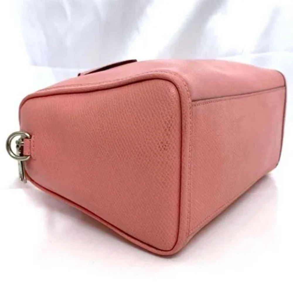 Coach Pre-owned Leather handbags Pink Dames