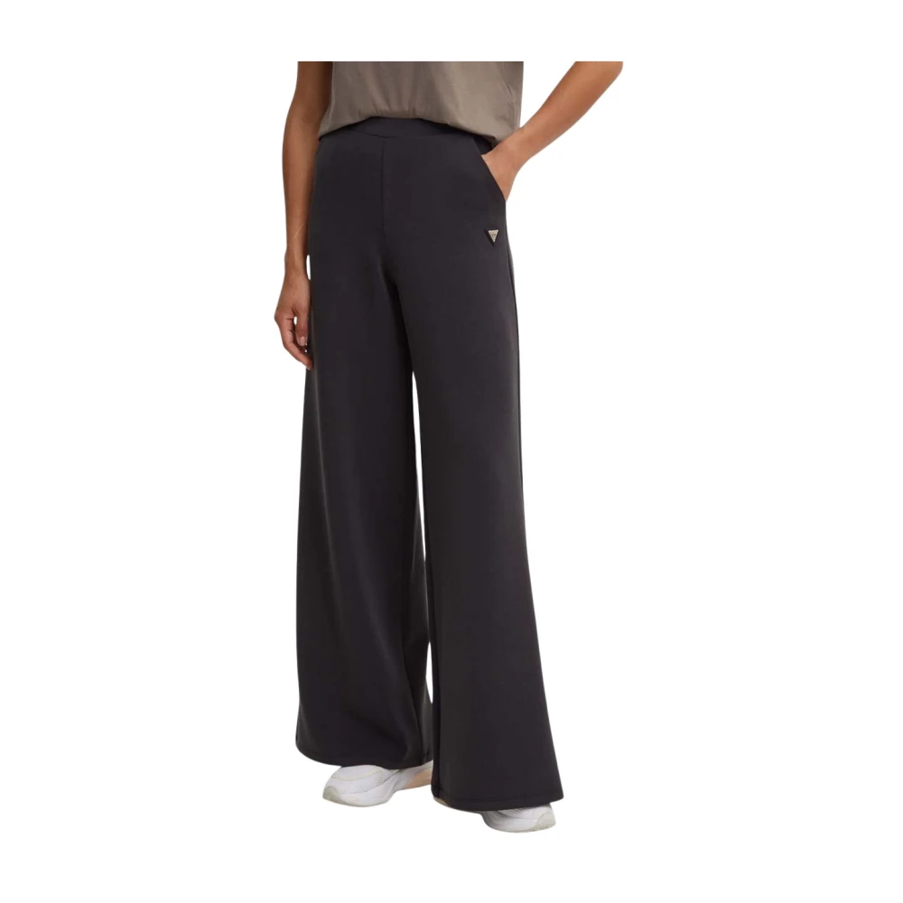 Guess Donna Nero Pantaloni, M, New,