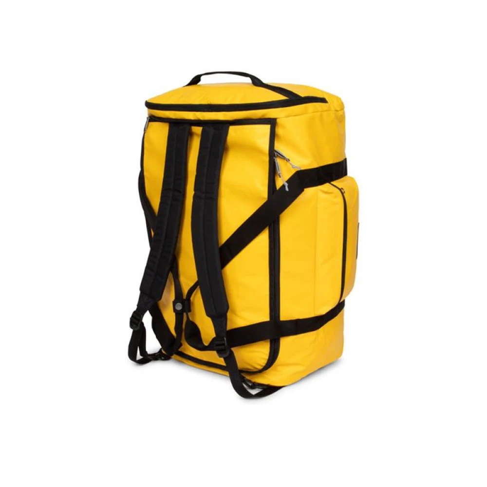Eastpak Gele Duffeltas met Voorlogo Yellow Heren