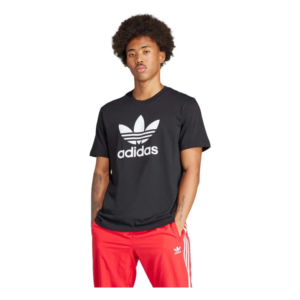 Adidas Trefoil T-shirt Black Heren