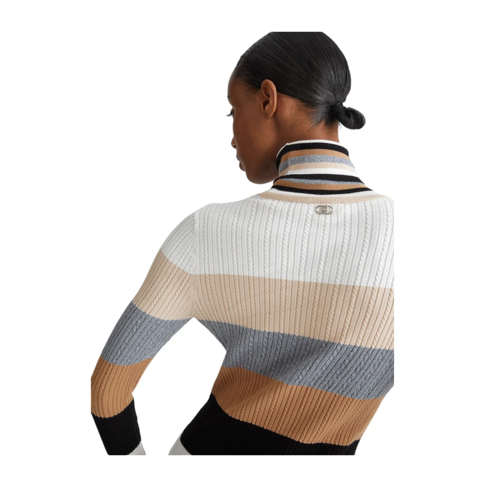 Liu Jo Stijlvolle Gebreide Top Multicolor Dames