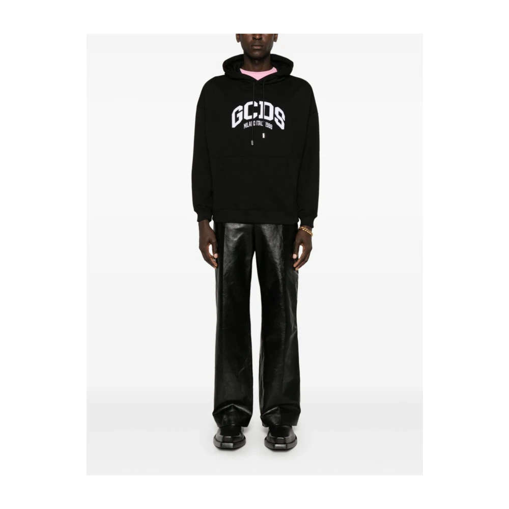 Gcds Zwarte Sweater Collectie Black Heren