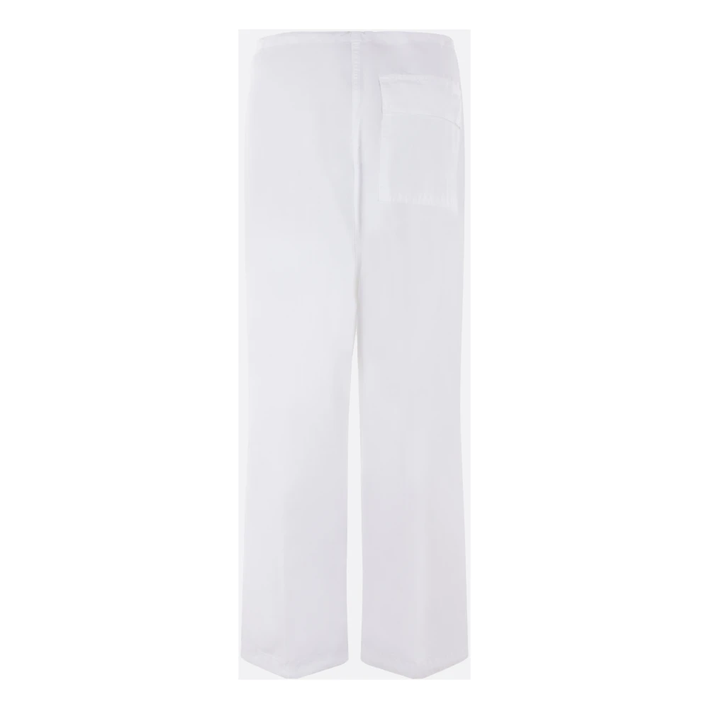 Darkpark Witte Loose-Fit Broek White Dames