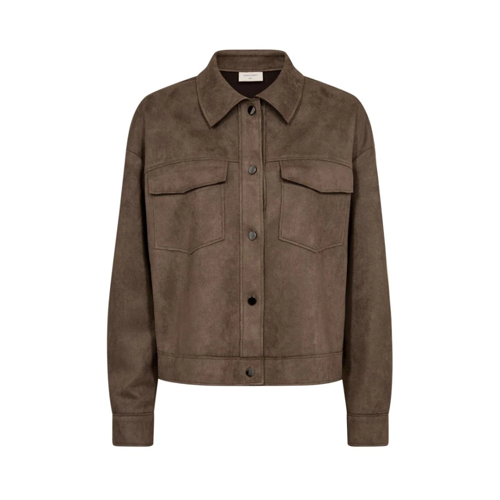 Freequent Elegante blazer in Morel kleur Beige Dames
