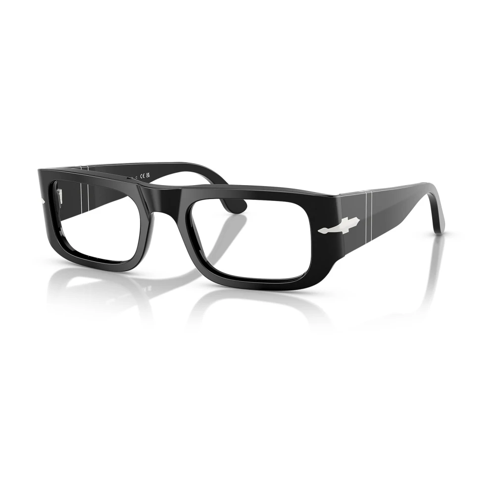 Persol Unisex Black Optical Frame - Glasses - 52 Mm - Accessories