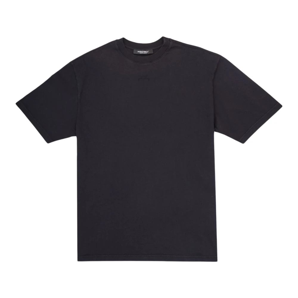 A-Cold-Wall Essential Onyx Zwart T-shirt Black