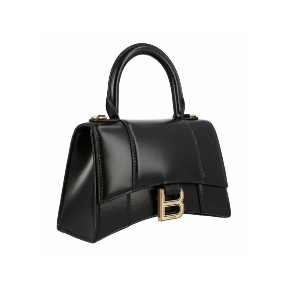 Balenciaga Hourglass XS Handtas Black Dames