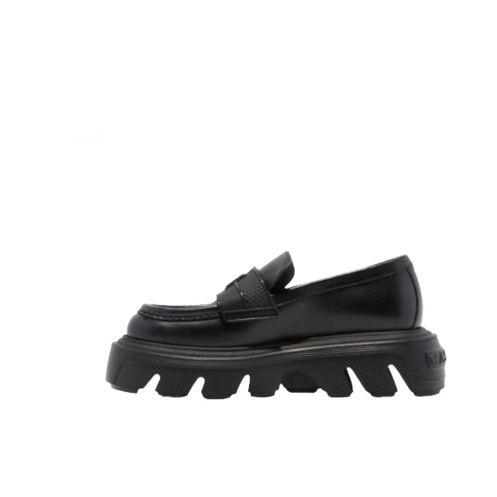 Casadei Dames Leren Loafer Black Dames