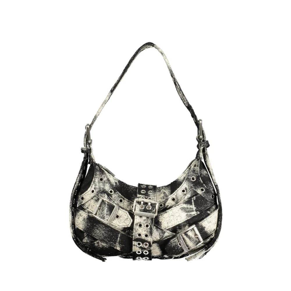 Desigual Nero Polyester Women Mini Bag - Image 4