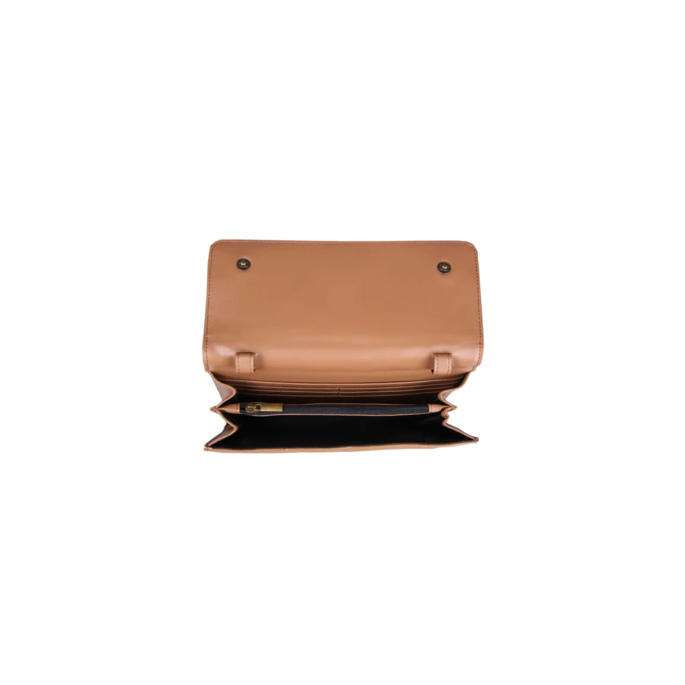 Kurt Geiger Gewatteerde Kensington Portemonnee Brown Dames